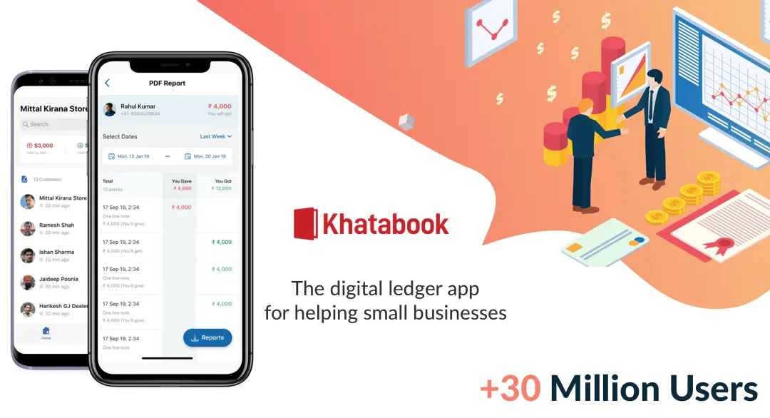 Khatabook: Easier Accounting for Small Businesses's image