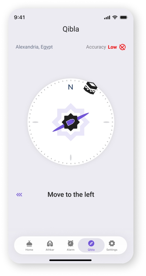 Qibla Finder